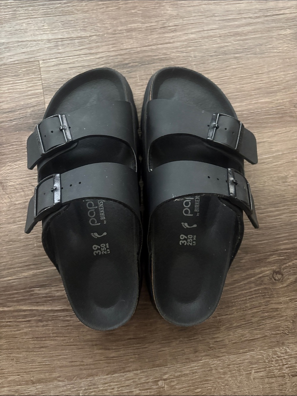 Black Papillio Birkenstocks